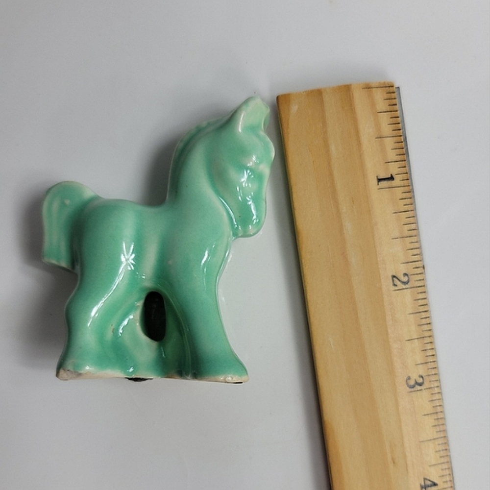 1930s McCoy Pottery Figure Horse Miniature Planter Creature HTF - Picture 6 of 12